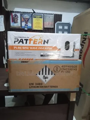 2.5kwh Cworth Lithium Battery 24v and 3.2kva PATTERN Hybrid Inverter