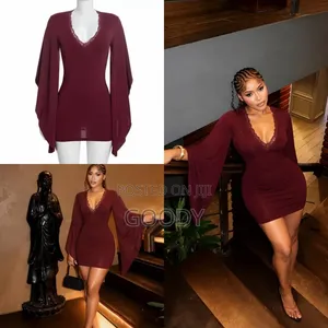 Sexy Mini Dresses With Dramatic Sleeves