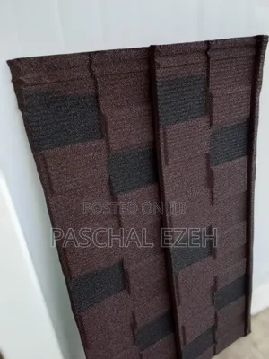Dovereal Brown & Black Patches Shingle Roofing Sheet