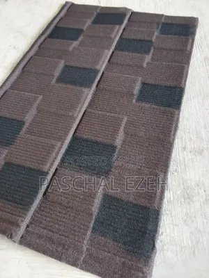 Dovereal Brown & Black Patches Shingle Roofing Sheet