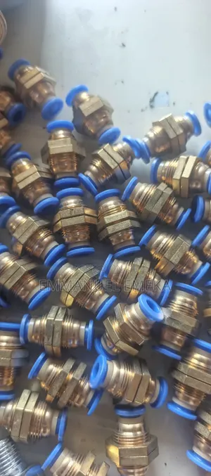 Pneumatic Bulkhead Union 6mm