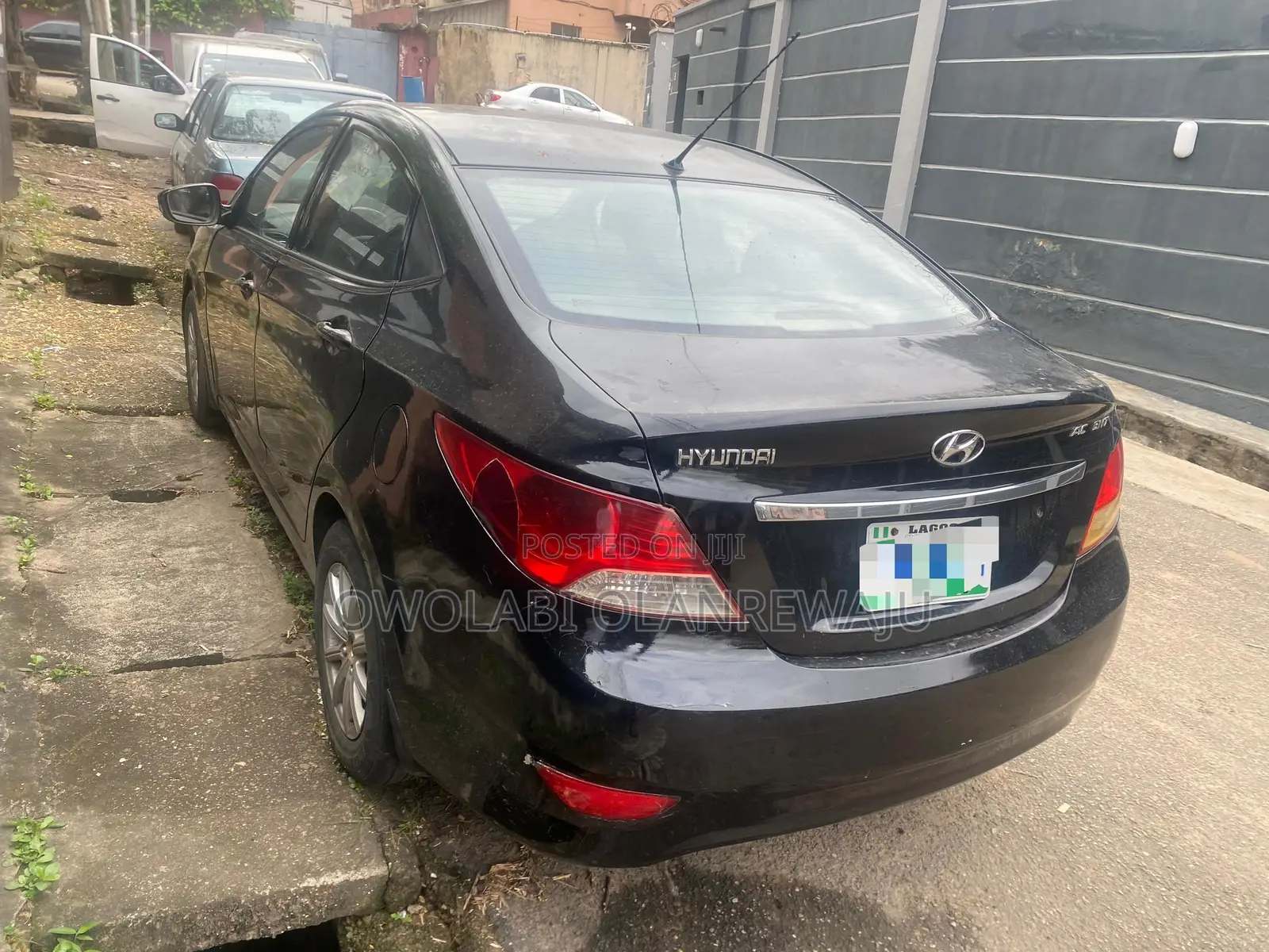 Hyundai Accent 2014 Black