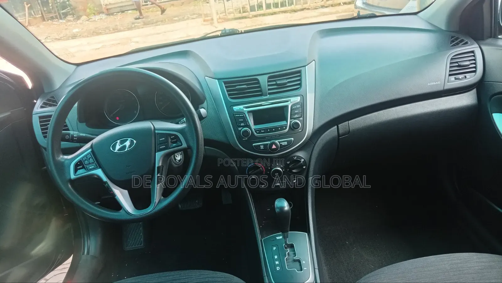 Hyundai Accent 2013 Black
