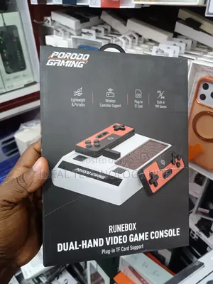 Porodo Gaming Runebox Handheld Dual Hand Video Game