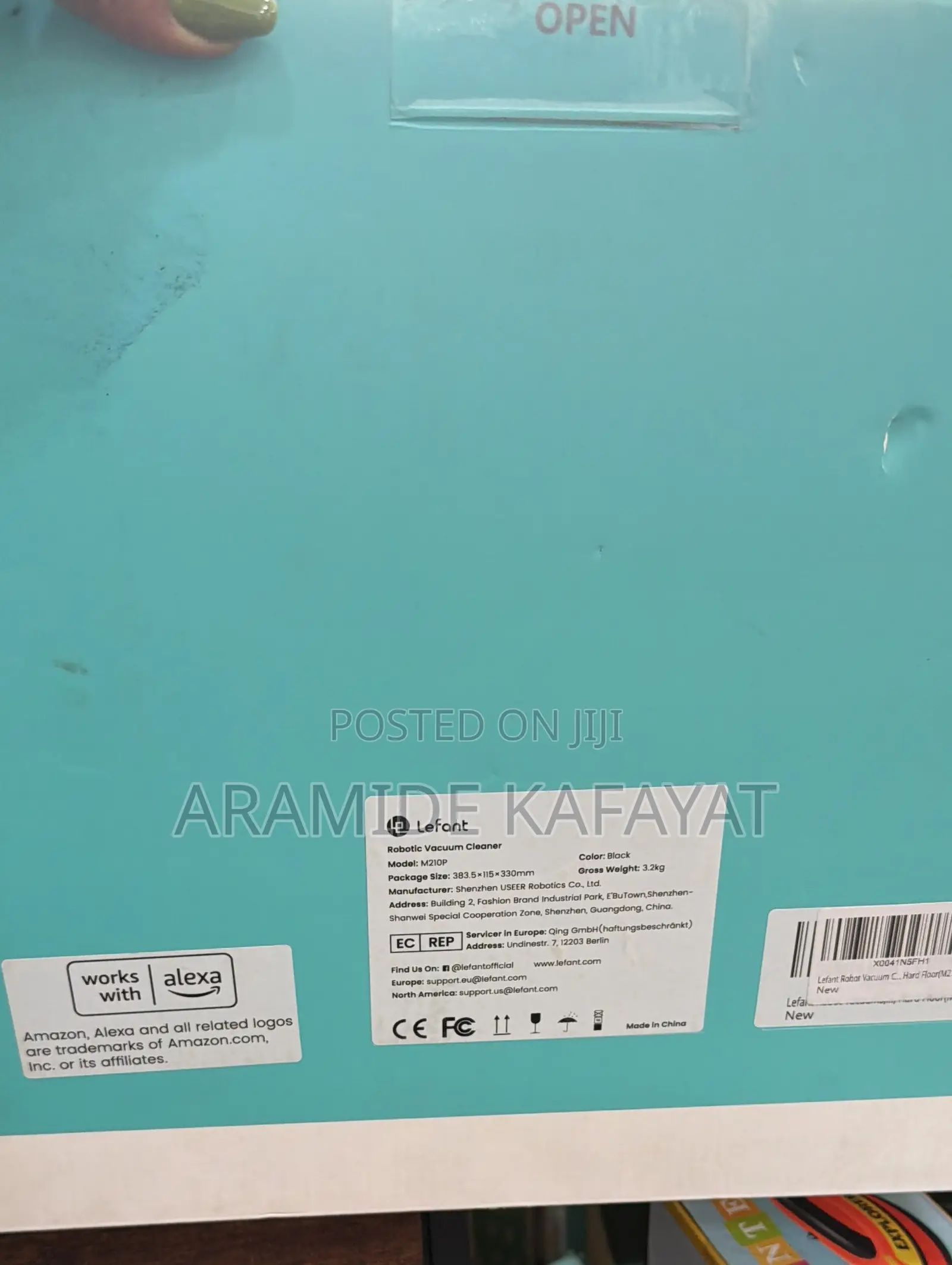 Robot Vacuum Cleaner(lefant) M210pro