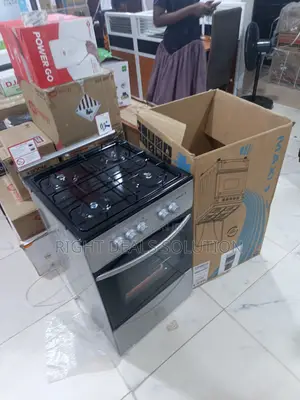 4-Burner Gas Cooker With Oven
