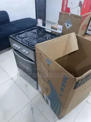 Stainless Steel 4-Burner Gas Cooker