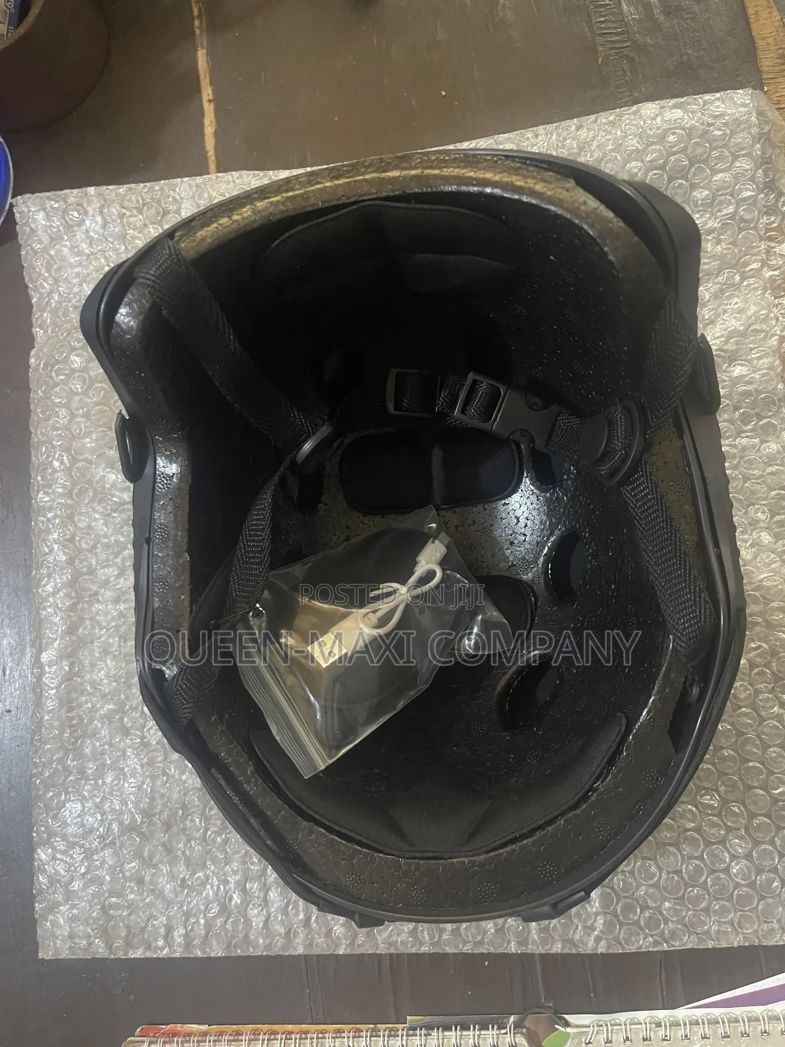 Tactical Protective Helmet With Torch Light