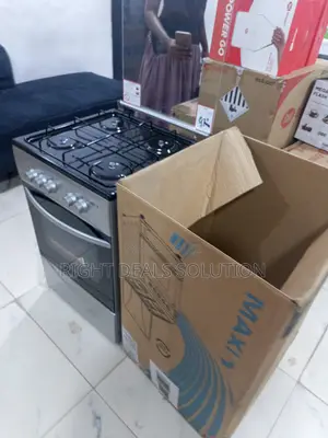 4-Burner Gas Cooker With Spacious Oven