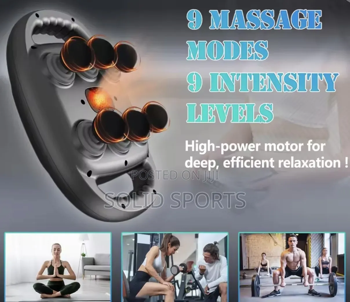 Flat 6 Double Mouth Massager