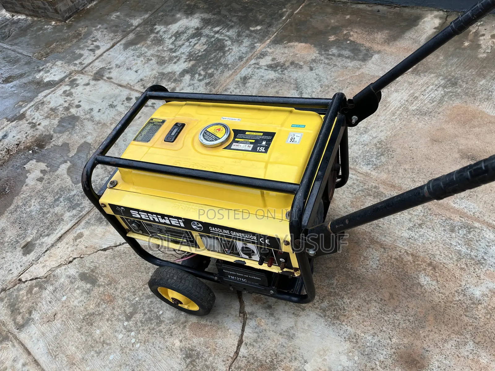 Senwei 4.5kva (6.5HP)