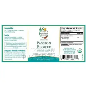 Passion Flower Tincture 59 Ml