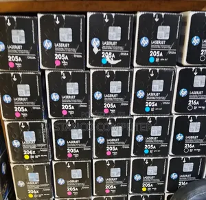 HP Genuine Toner (Original)205A Cyan, Magenta and Yellow.