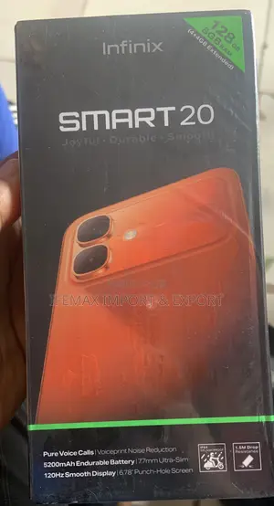 New Infinix Smart 20 128 GB Silver