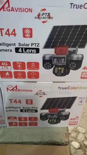 T44 Solar Triple Lens CCTV