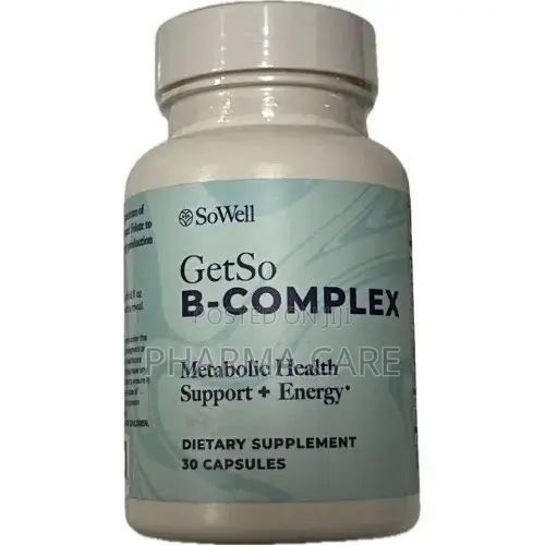 Vitamin B-Complex- 30 Capsules