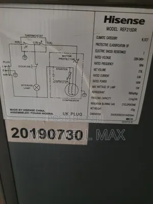 Fully Operational Hisense Refrigerator