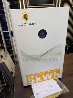 Ecolion 5kWh 24V Lithium Battery