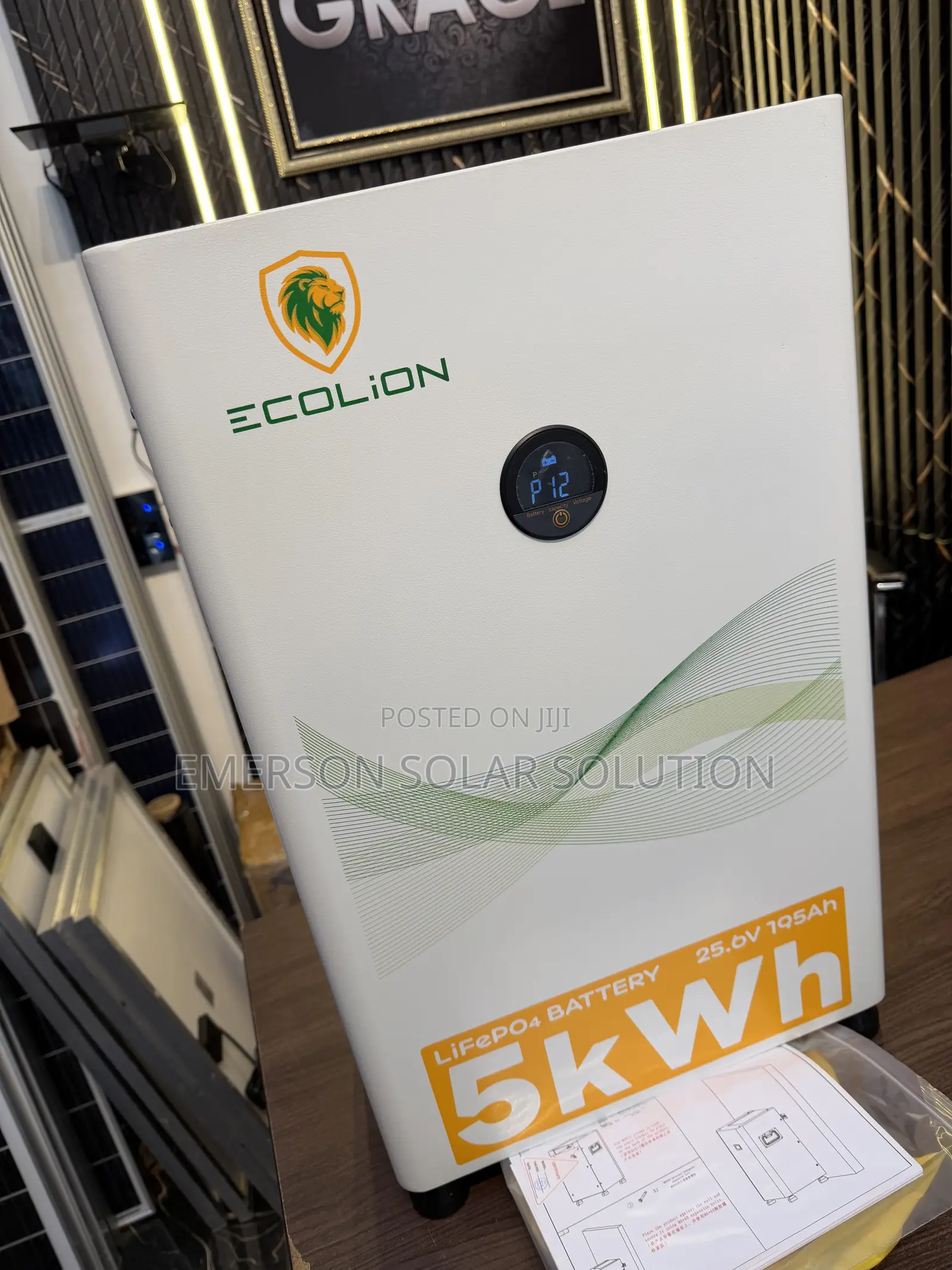 Ecolion 5kWh 24V Lithium Battery