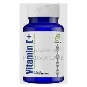 Vitamin E- D-Alpha Tocopherol Acid +Succinate Fulvic Acid- 30 Capsule