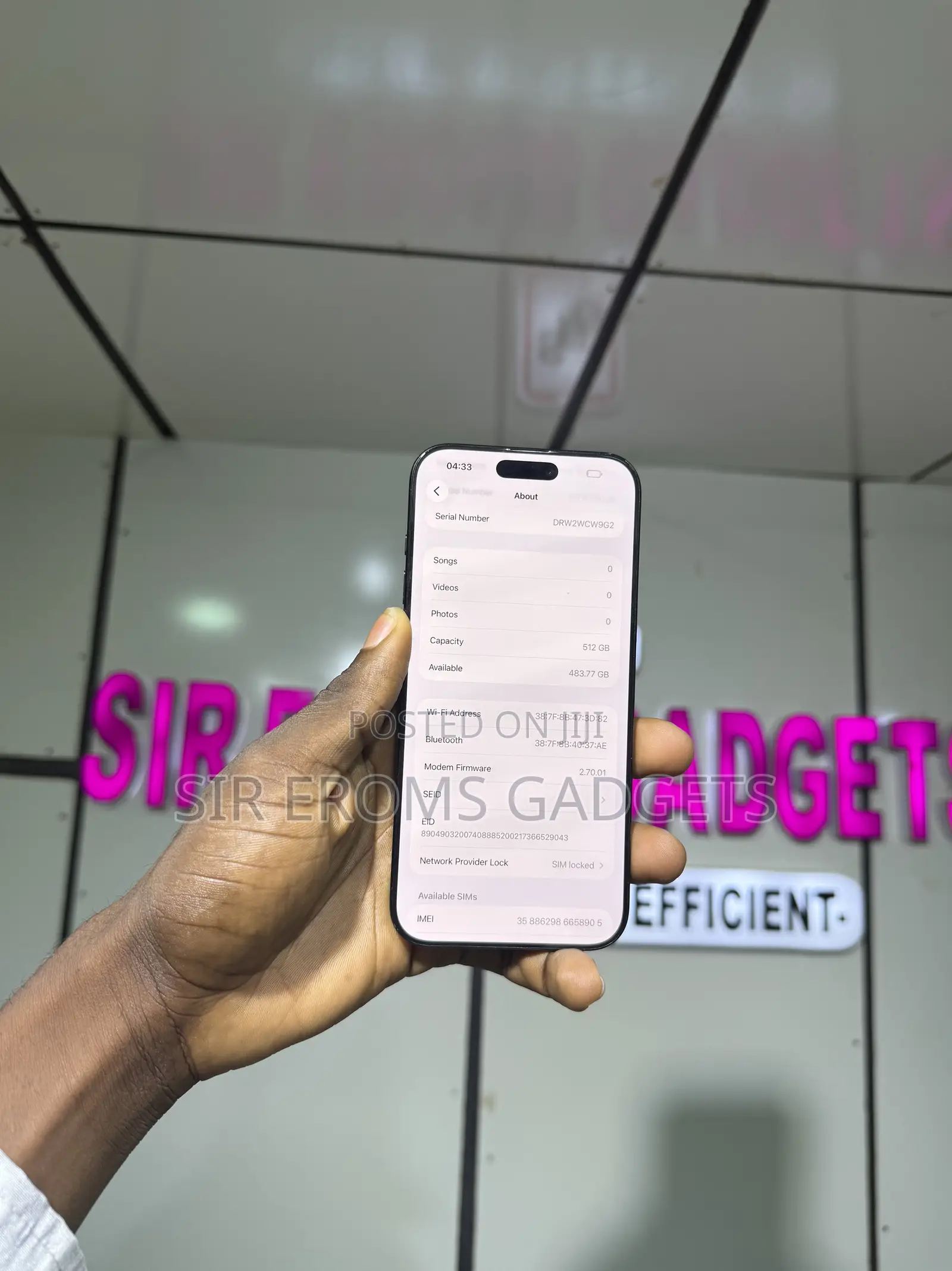 Apple iPhone 16 Pro Max 512 GB Black