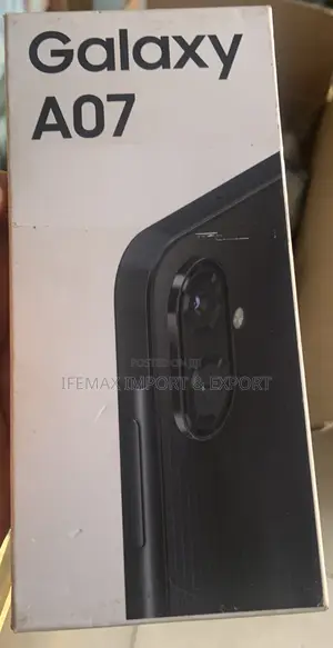 New Samsung Galaxy A07 128 GB Black