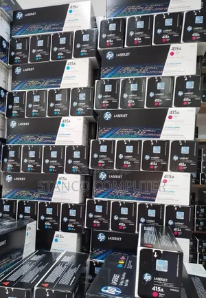 HP Original Toner Cartridge (Genuine 415)a Cyan & Magenta