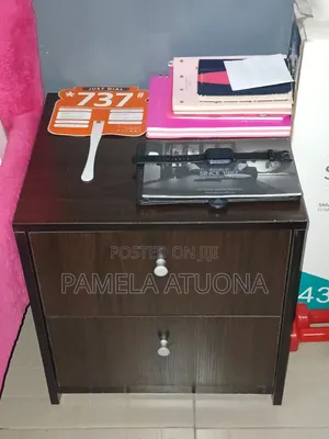 Bedside Double Drawer/Table