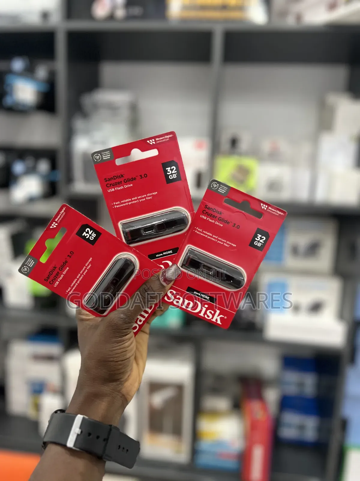 SanDisk 32GB Cruzer Glide USB Flash Drive | Goddafi Stores