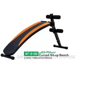 WT-B18B Curved Sit-Up Bench (Semi Commercial) (Techno Fitness Brand)