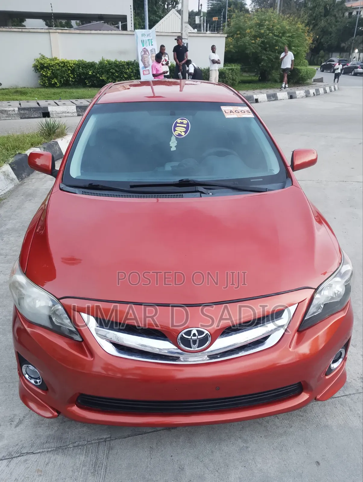 Toyota Corolla 2013 Orange