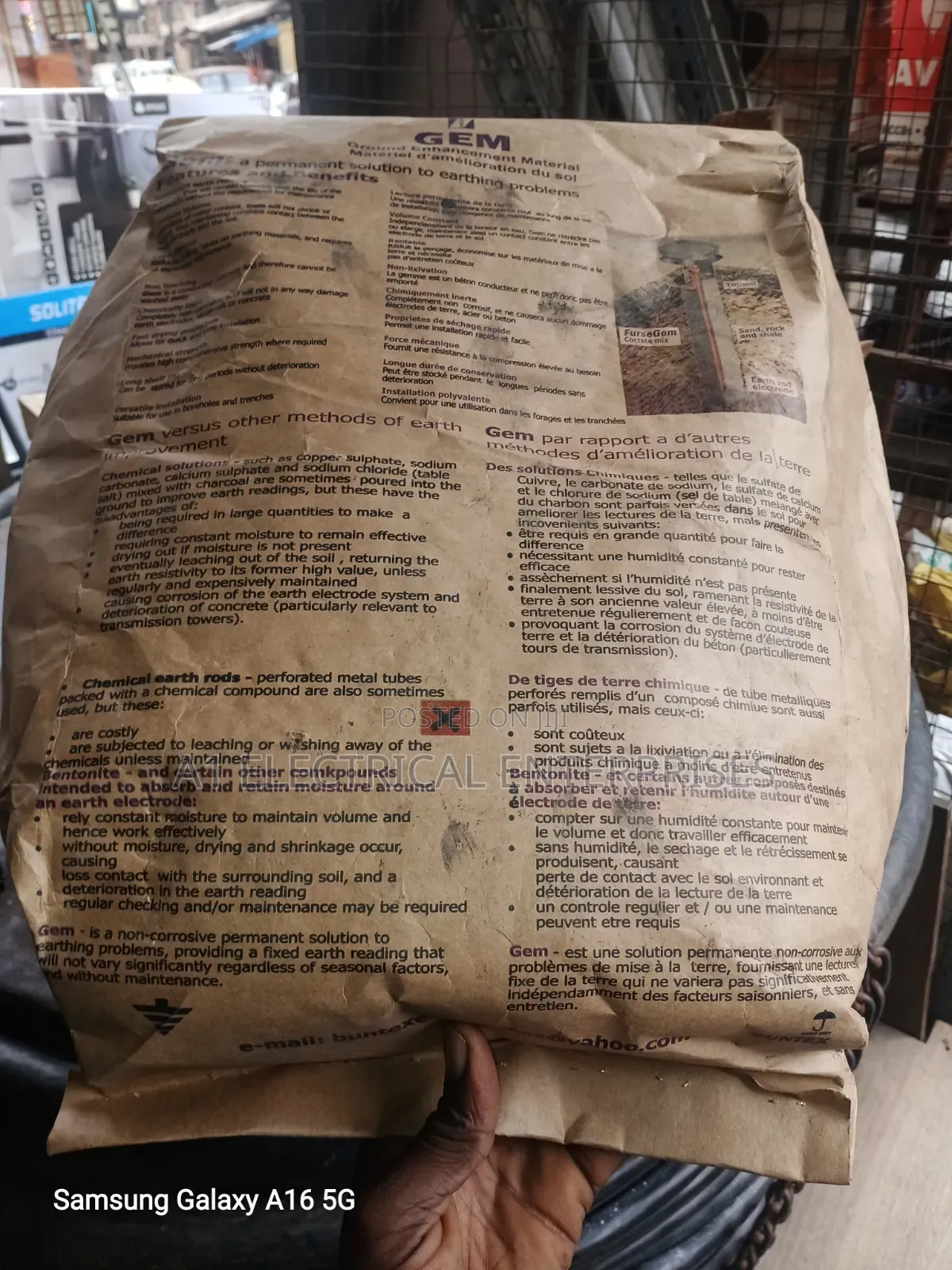 Gem Earthing Powder