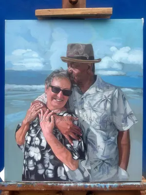 Commission Portrait Painting on Canvas