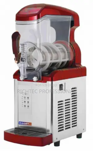 Single-Tank Commercial Slushie Machine – Frozen Drink Dispenser