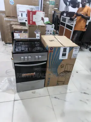 Heavy-Duty 4-Burner Gas Cooker