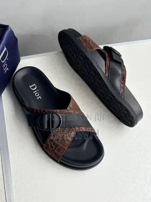 Christian Dior Cross Slippers