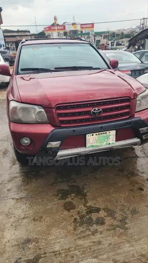 Toyota Highlander V6 4x4 2005 Burgundy