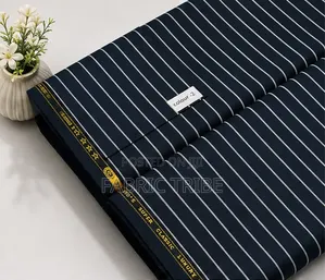 Bliss BO Strips Suit Material