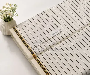 Bliss BO Strips Suit Material