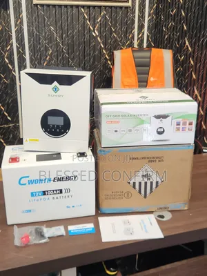 1Kva Hybrid Inverter With 1.3Kwh 12v 100ah Lithium Battery