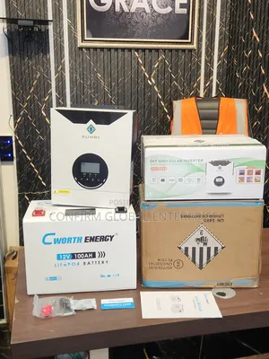 Powerful 1.3kWh Solar Lithium Battery With 1Kva Hybrid Inverter