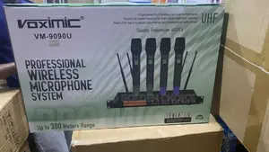 Voximic  Microphone 4 in 1 With Frequency Changer Vm 9090u