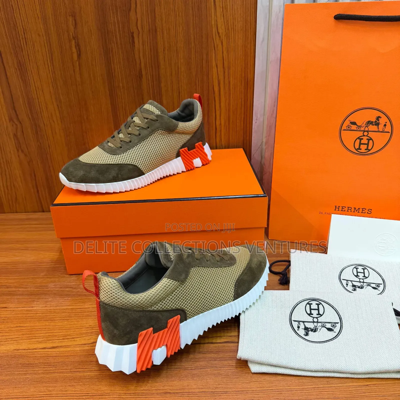 Luxury Update  Hermes Bouncing Sneakers. Size: 41-47.