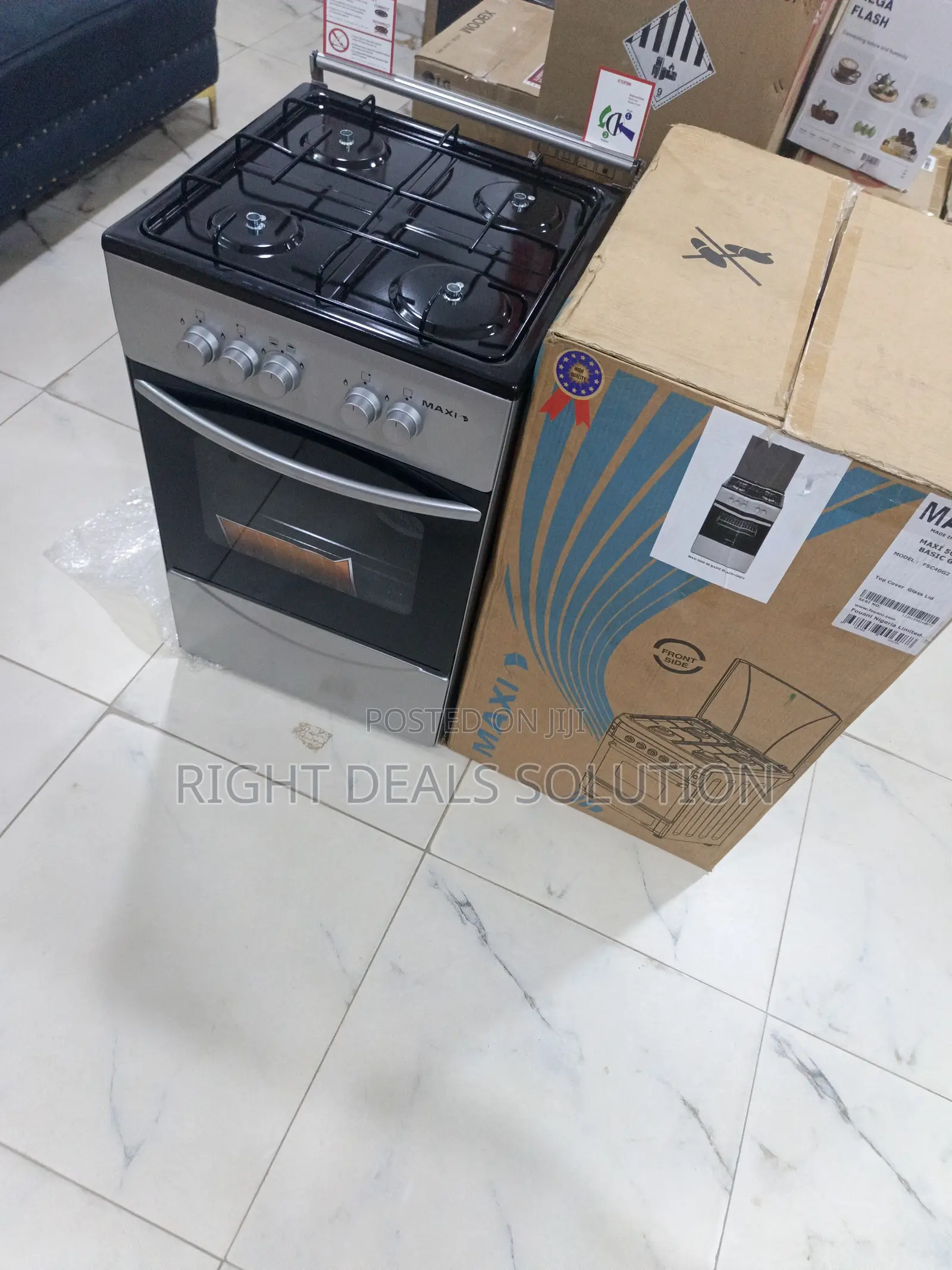 Efficient Gas Cooker With Oven