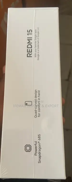 New Xiaomi Redmi 15 256 GB Black