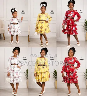 Girls Floral Gown / Children Party
