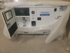 110kva Original Perkins UK🇬🇧 Soundproof Diesel Generator 100% Copper