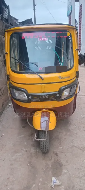 TVS King Deluxe Plus iTouch Start 2025 Yellow