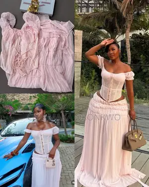 Corset Maxi Skirt Set