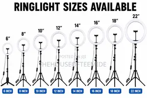 18 Inches Ringlight With Tripod